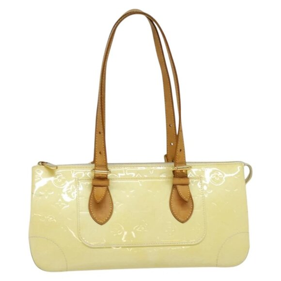 LOUIS VUITTON Monogram Vernis Rosewood Avenue Hand Bag Perle M93508 Auth ep9757 - Picture 10 of 15